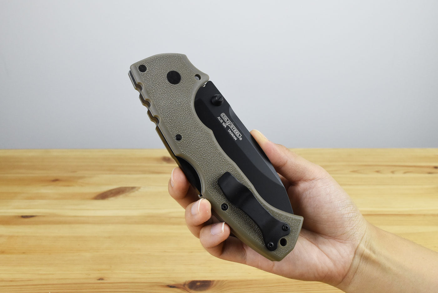 Cold Steel 4-Max Scout DE Black Folding Blade (AUS10A)