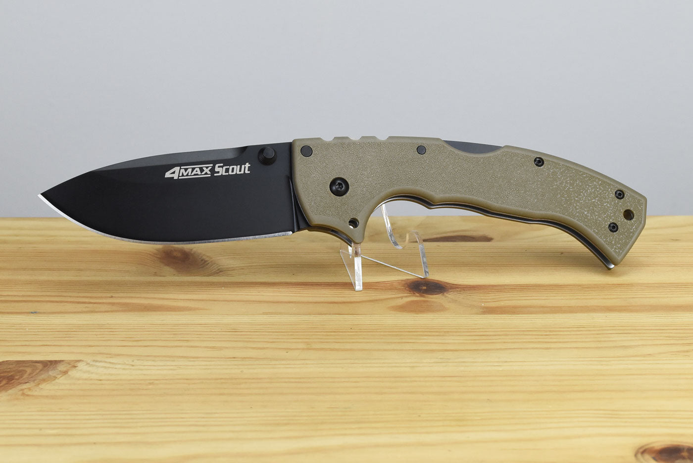 Cold Steel 4-Max Scout DE Black Folding Blade (AUS10A)