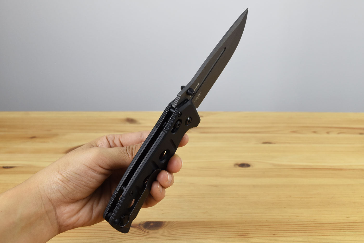 Benchmade 275GY-1 Adamas Folding Knife (Black G10 Handle)
