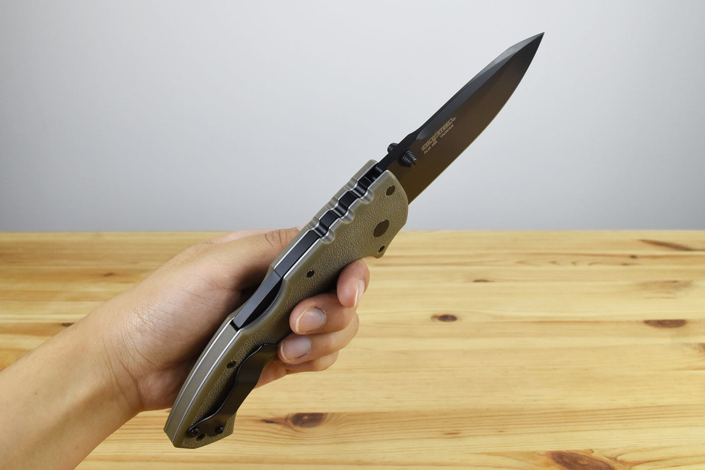 Cold Steel 4-Max Scout DE Black Folding Blade (AUS10A)