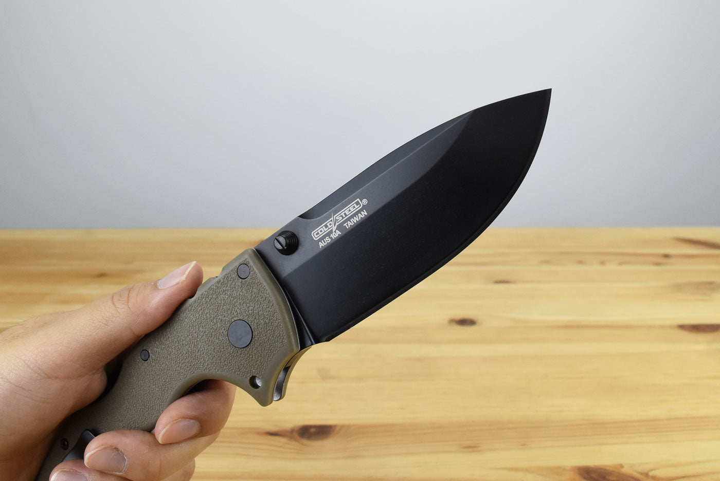 Cold Steel 4-Max Scout DE Black Folding Blade (AUS10A)