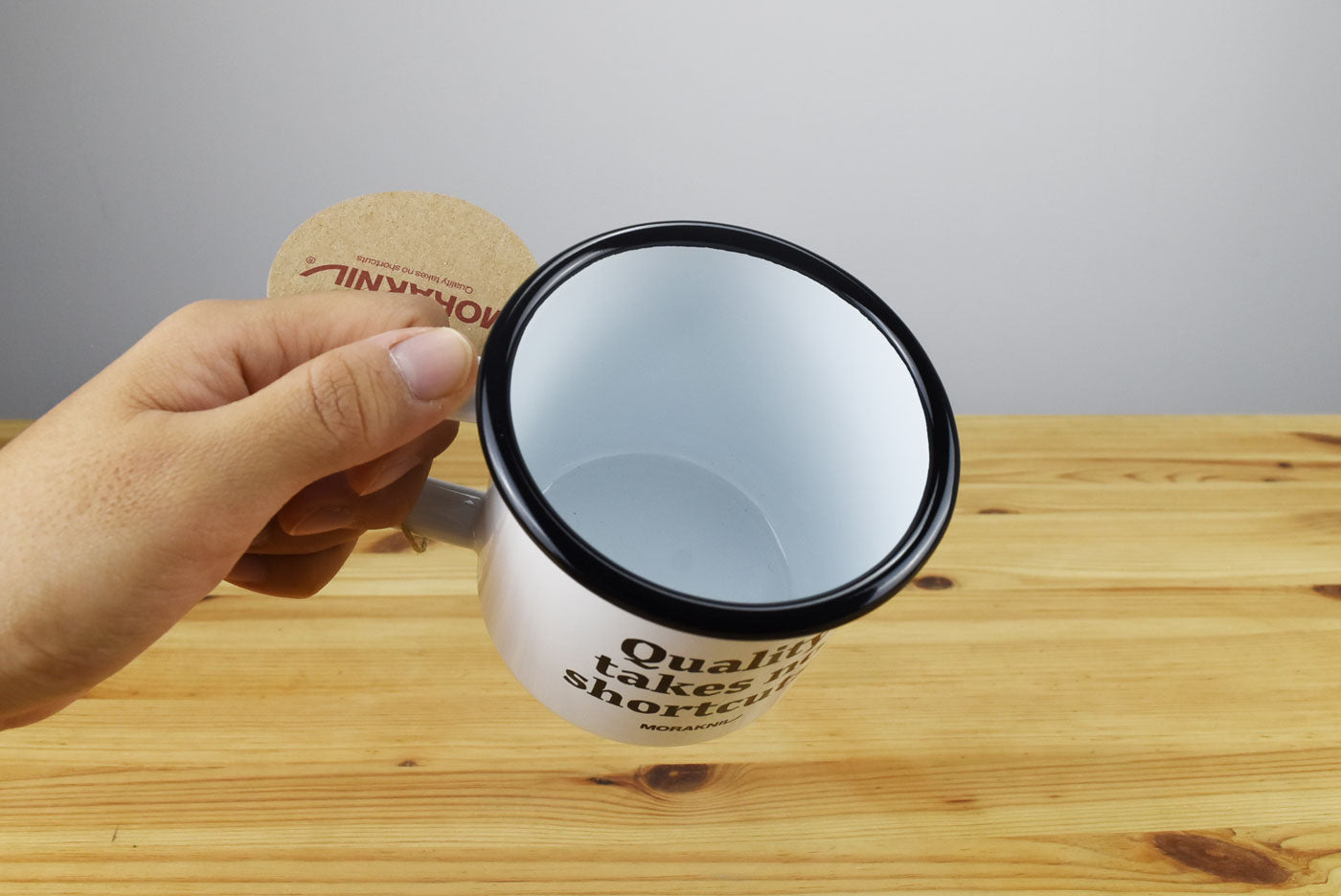 Morakniv Accessory White Enamel Mug (Year 2023)