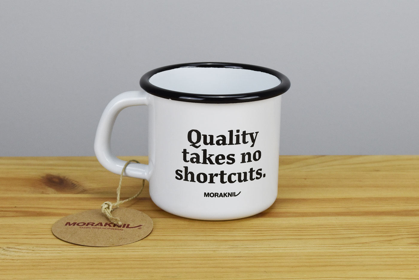 Morakniv Accessory White Enamel Mug (Year 2023)