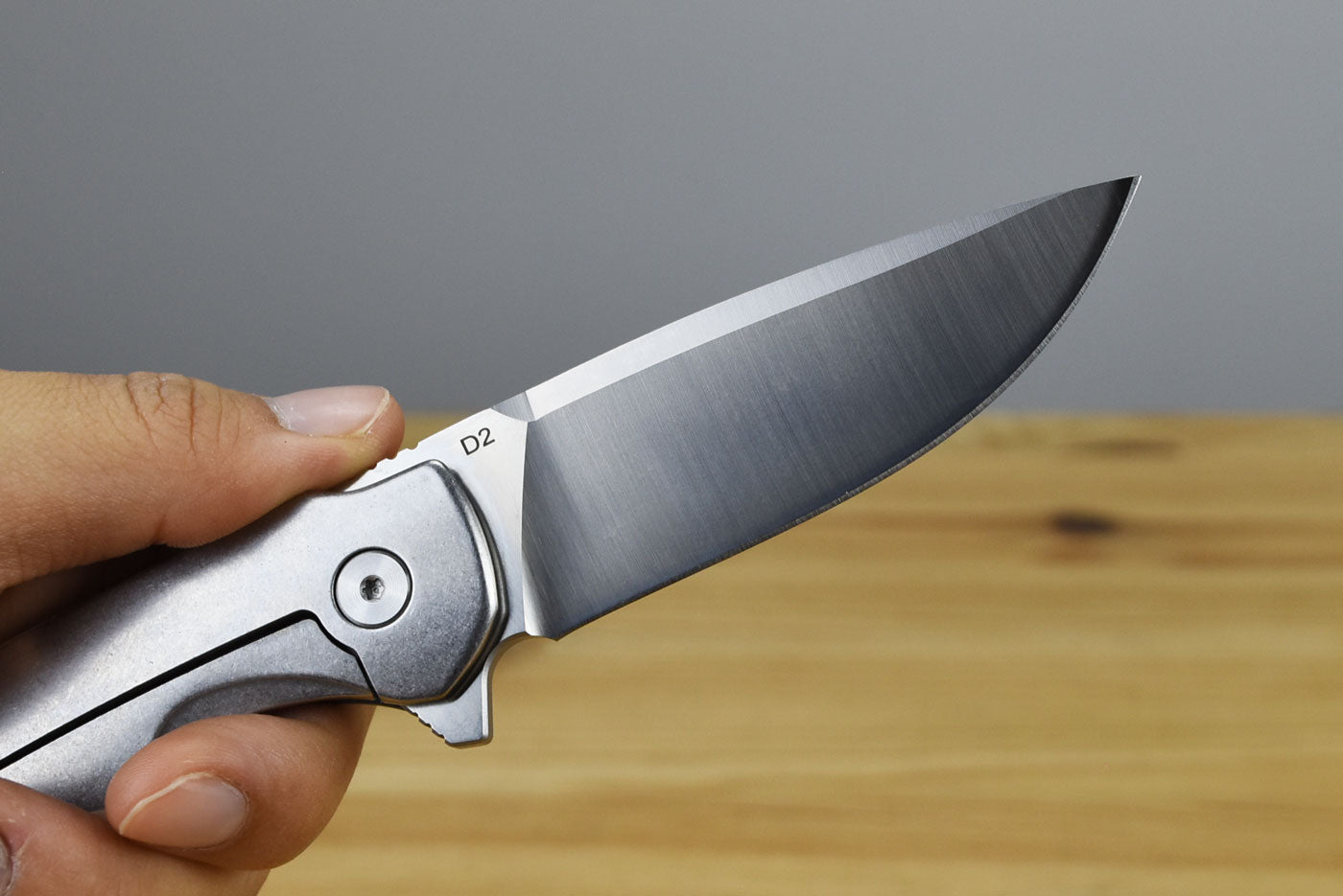Buck 714 Stinger Folder (Blue Aluminum Handle)