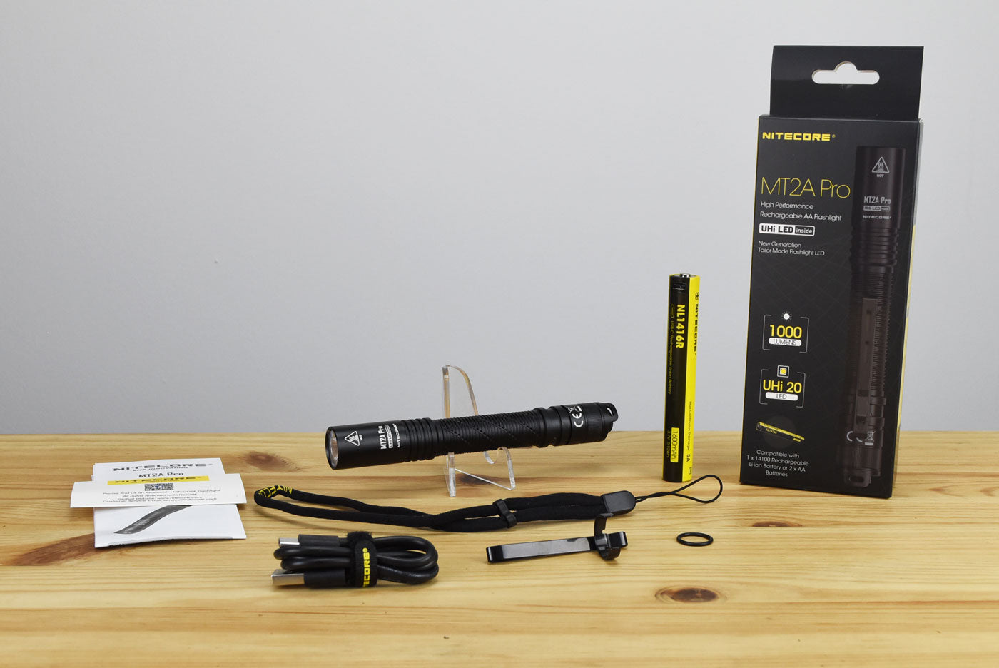 Nitecore MT2A Pro Rechargeable Flashlight (1000 Lumens)