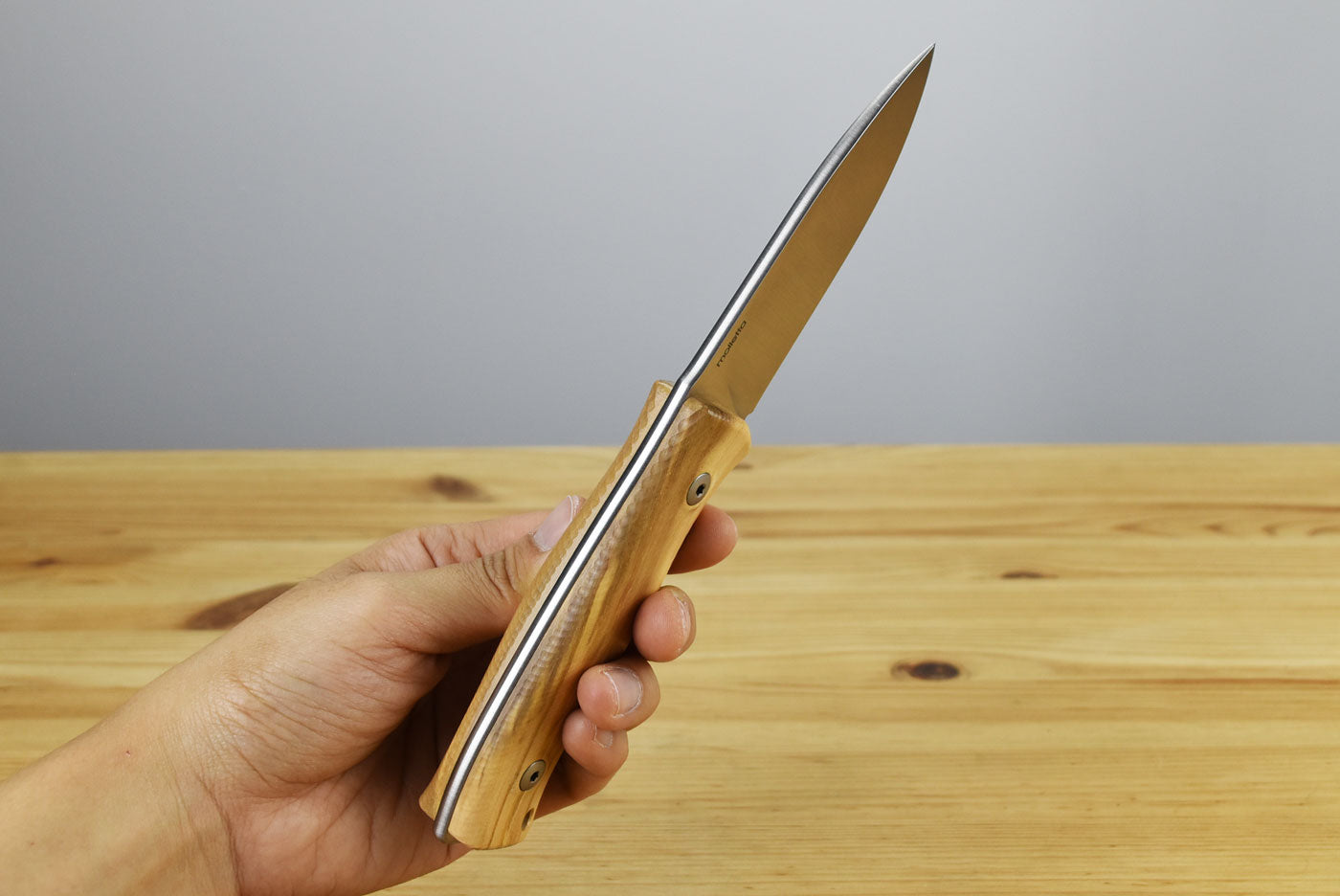 LionSteel M4 (Olive Wood Handle)