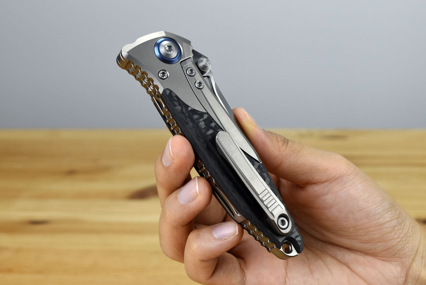 Microtech Socom Bravo Mini Framelock Folding Knife (Tanto Point)