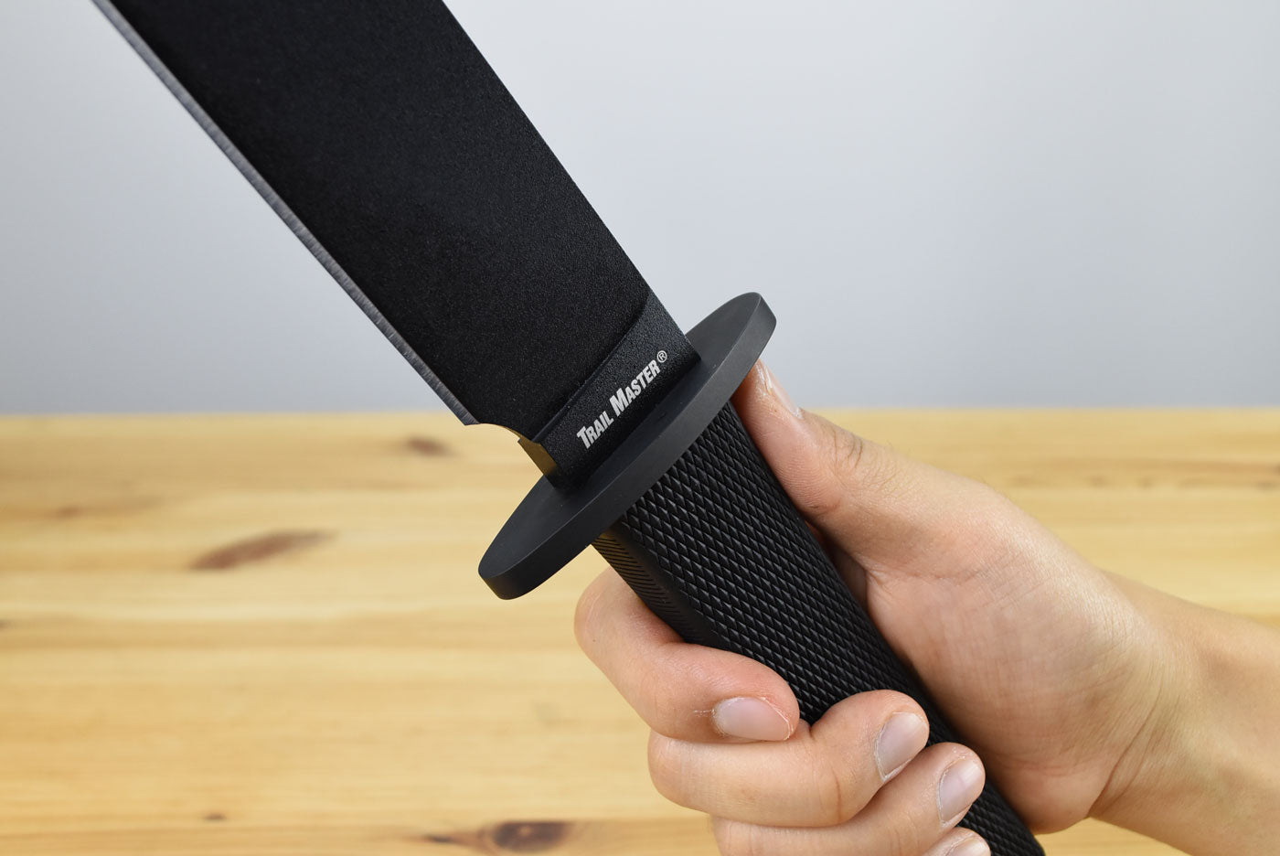 Cold Steel Trail Master Fixed Blade (Black Kray-Ex Handle)
