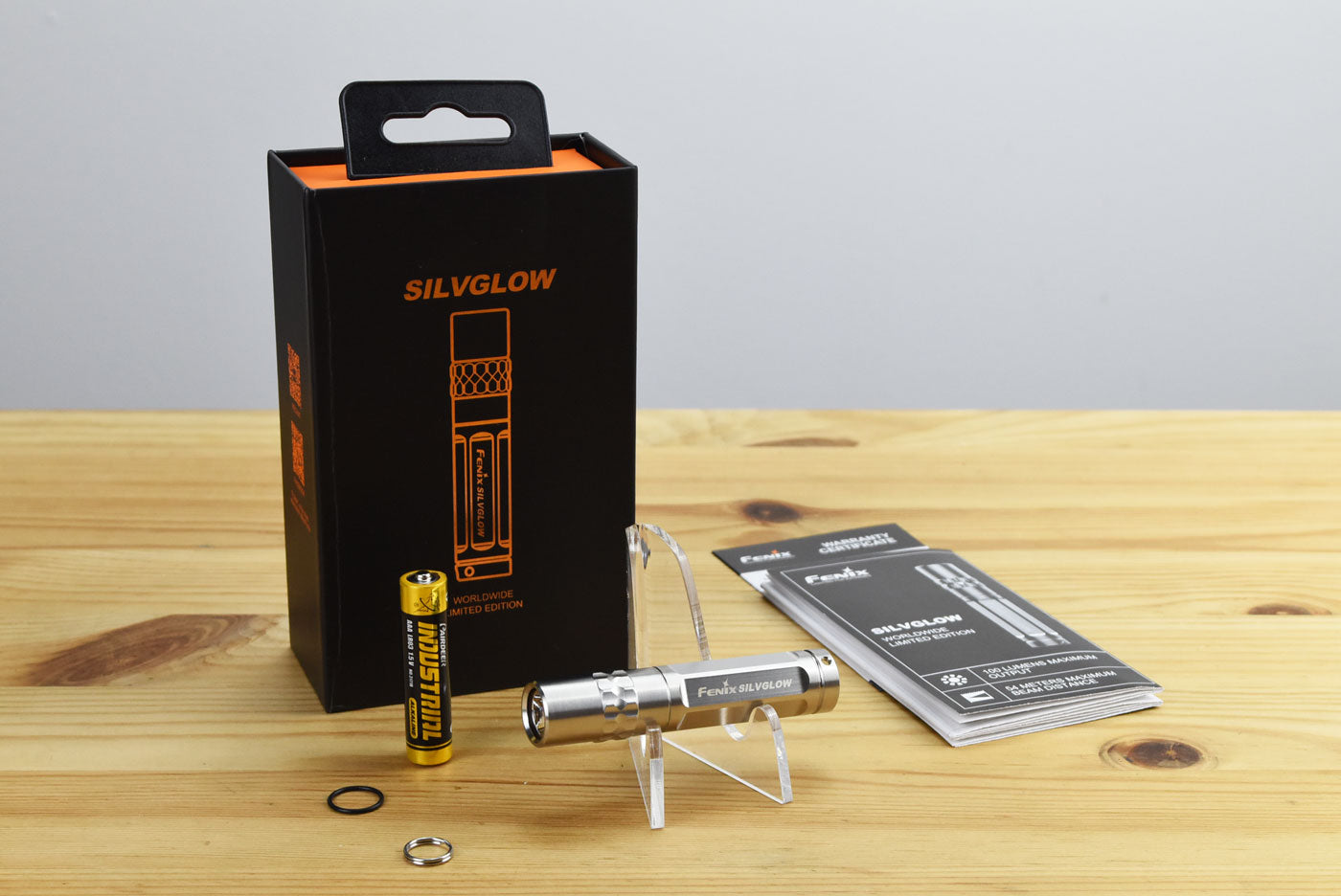 Fenix SILVGLOW Limited Edition AAA Battery EDC Flashlight (100 Lumens) (2 Versions)