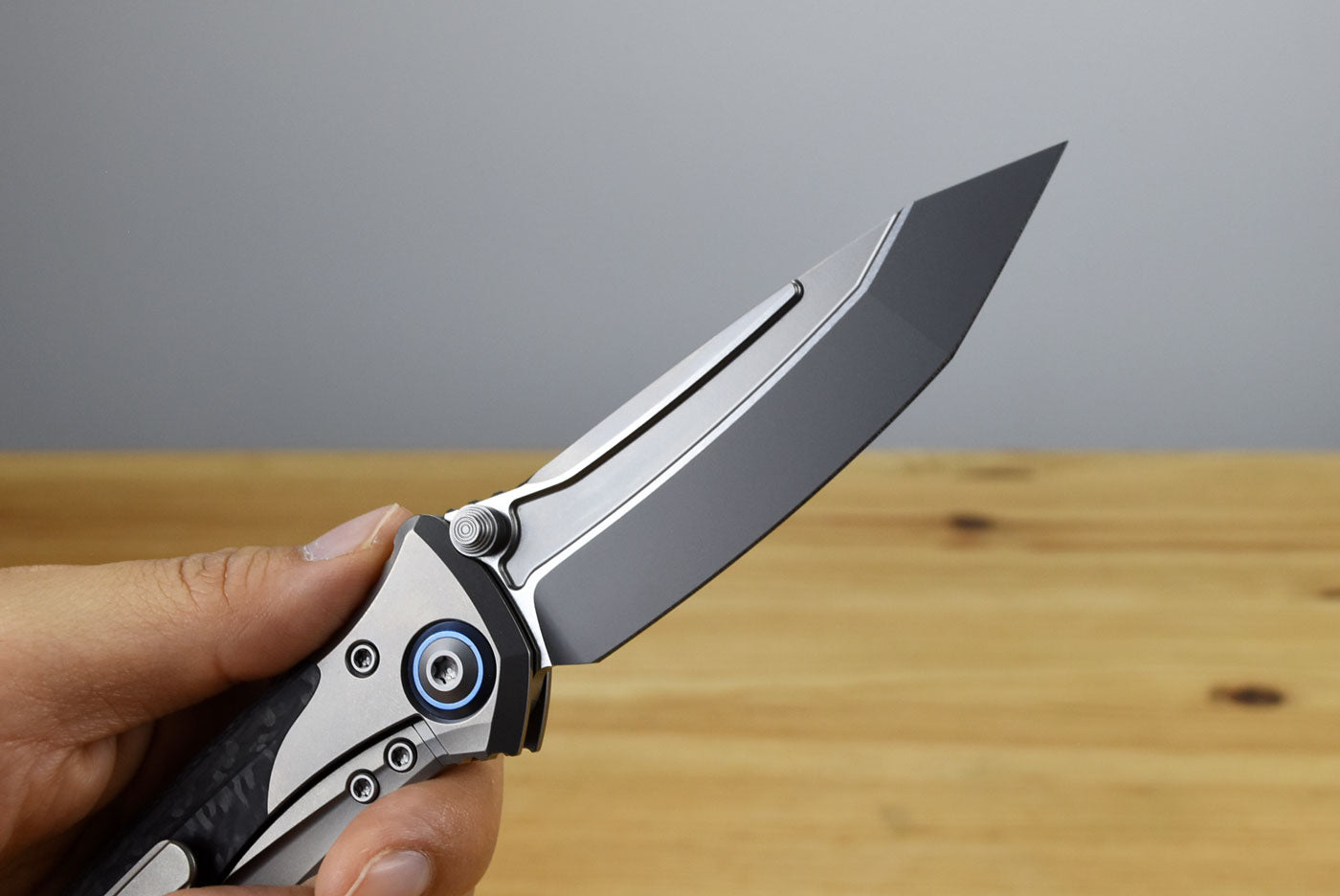 Microtech Socom Bravo Mini Framelock Folding Knife (Tanto Point)
