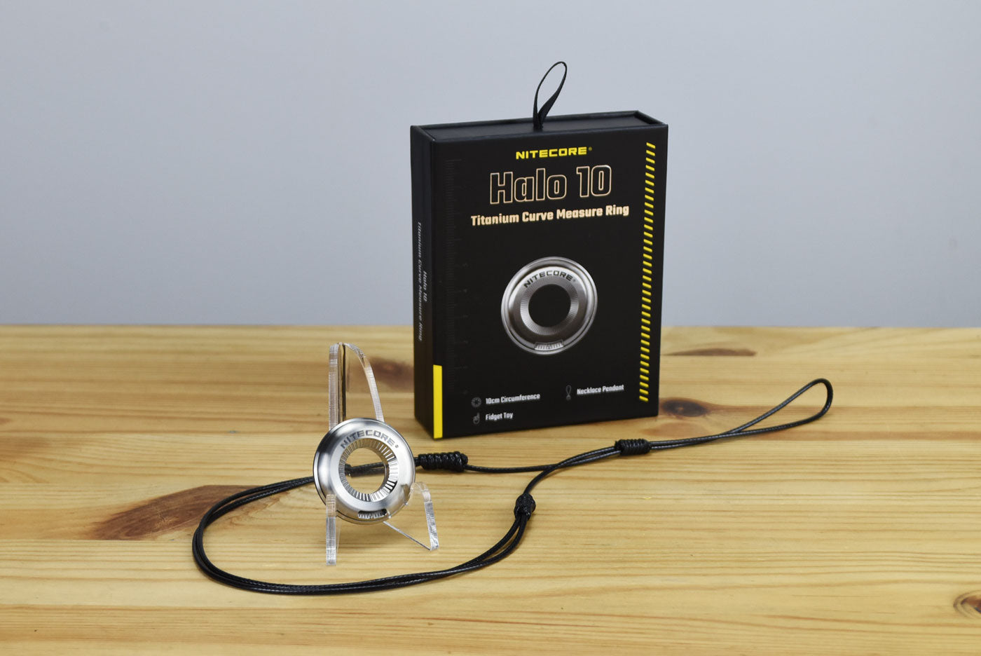 Nitecore Accessory Halo 10 Titanium Curve Measure Ring