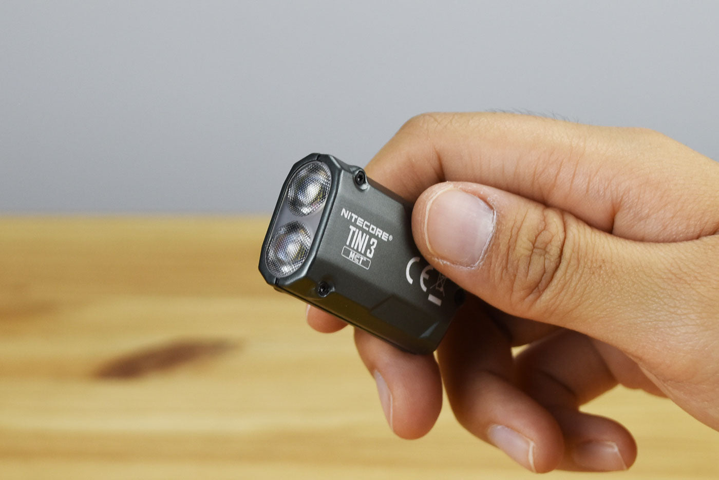Nitecore TINI 3 Keychain Rechargeable Flashlight (600 Lumens) (Forest Grey)