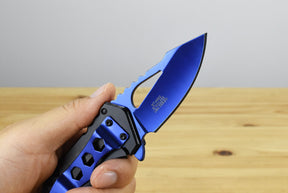 MTech MTA882 Framelock Assisted Folding Blade (Blue)