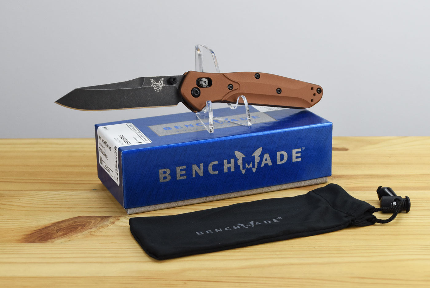 Benchmade 940BK-03 Osborne Folding Knife (Burnt Copper Aluminum Handle)