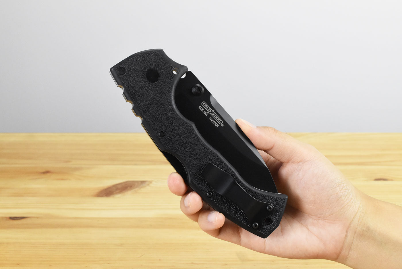 Cold Steel 4-Max Scout Black Folding Blade (AUS10A)