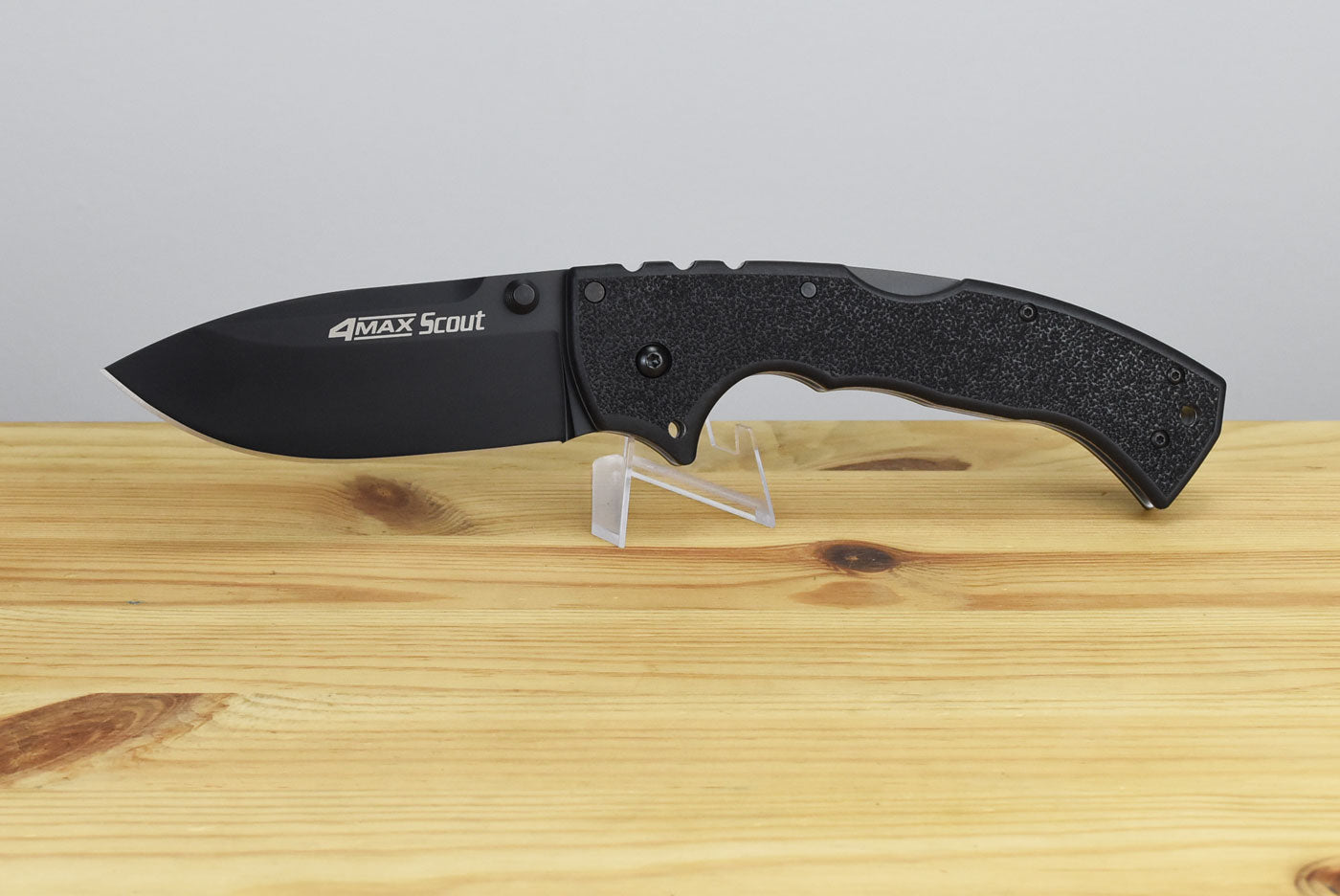 Cold Steel 4-Max Scout Black Folding Blade (AUS10A)
