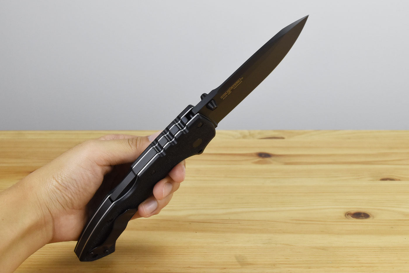 Cold Steel 4-Max Scout Black Folding Blade (AUS10A)