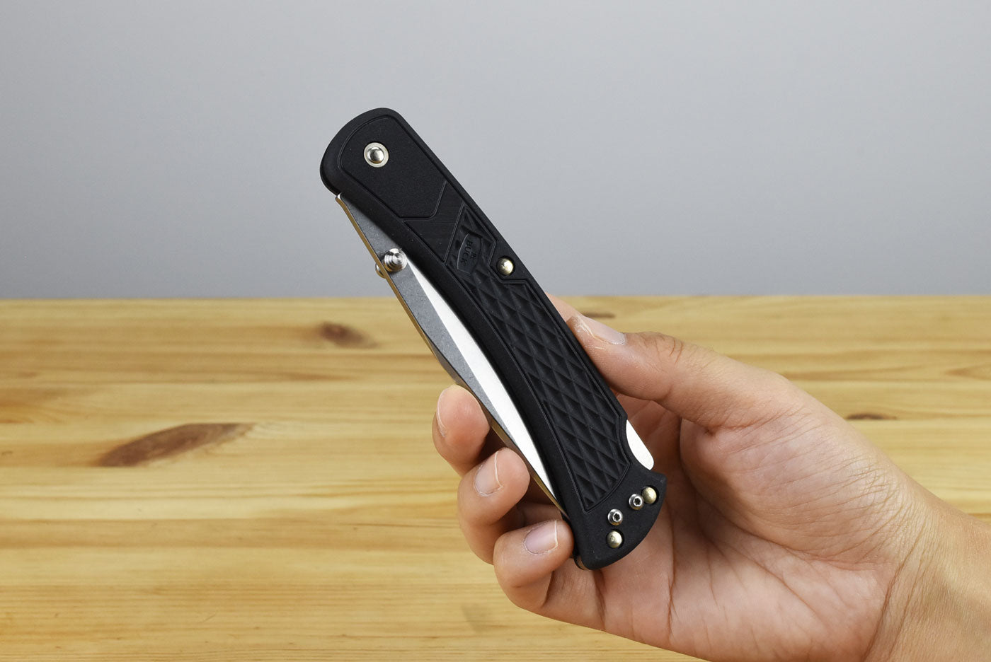 Buck 110 Slim Select (Black) Hunting Folder