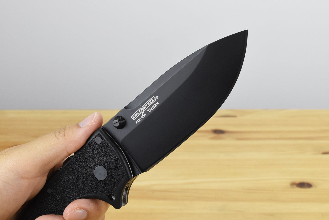Cold Steel 4-Max Scout Black Folding Blade (AUS10A)