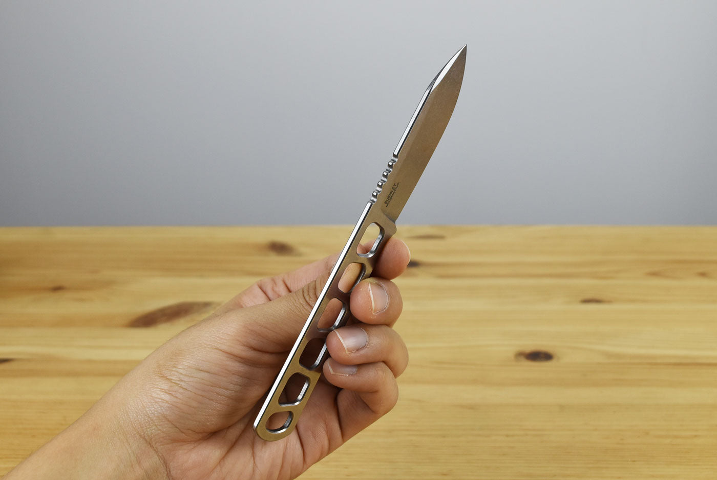Boker BFF Packlite Skeletonized Fixed Blade (Stainless Handle)