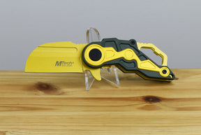 MTech MTA1199 Linerlock Assisted Folding Blade (Gold)