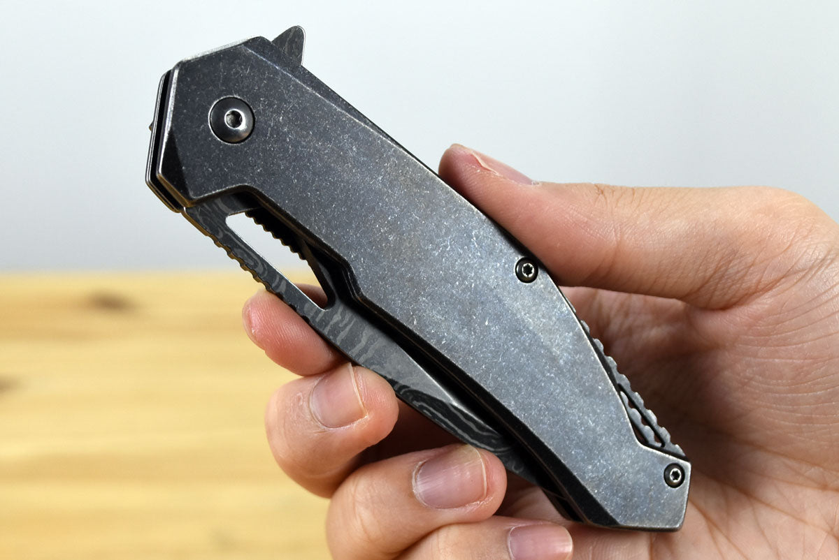 Tac Force A2001 Assisted EDC Folding Knife (Stonewashed Handle)