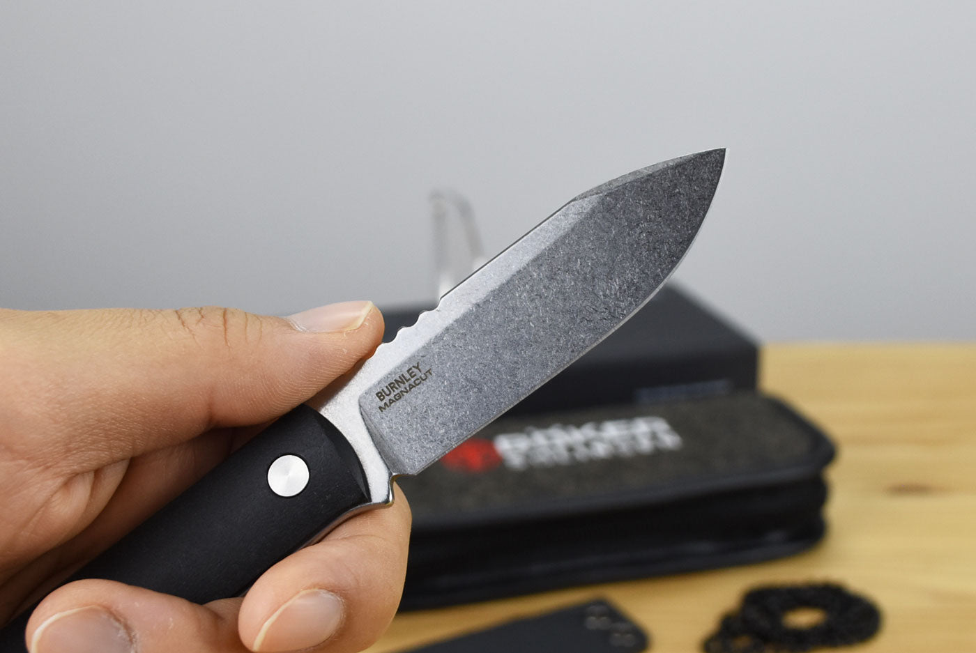 Boker BFF Packlite Fixed Blade (Black Richlite Handle)