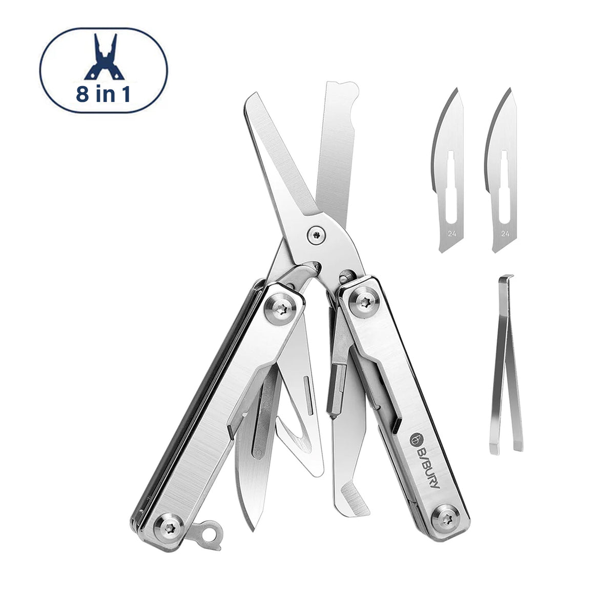 Bibury Mini EDC Survival Multitool (2 Versions)