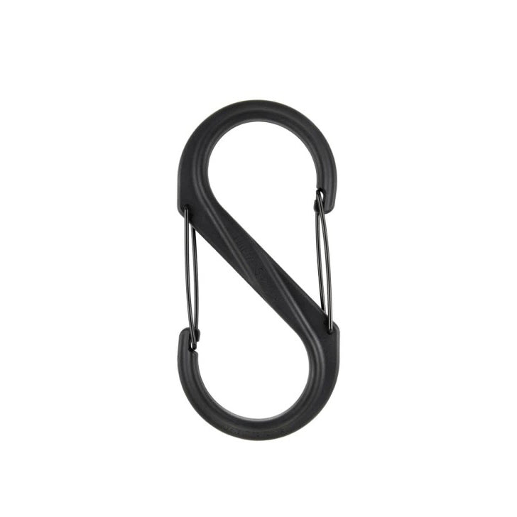 Nite Ize S-Biner Plastic Dual Carabiner #10 (Black)