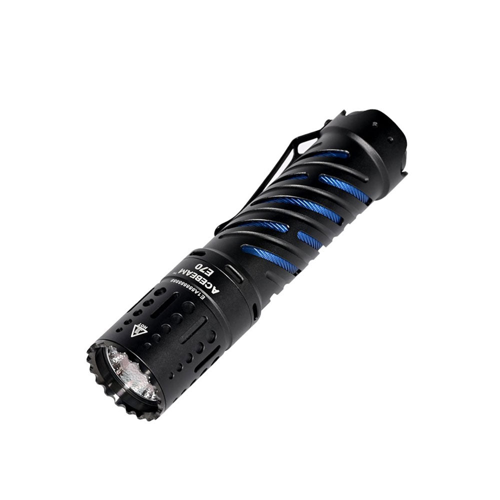 ACEBEAM E70-AL 4600 Lumen - Torcia LED Tattile EDC 21700 Bianco Neutro 5000K