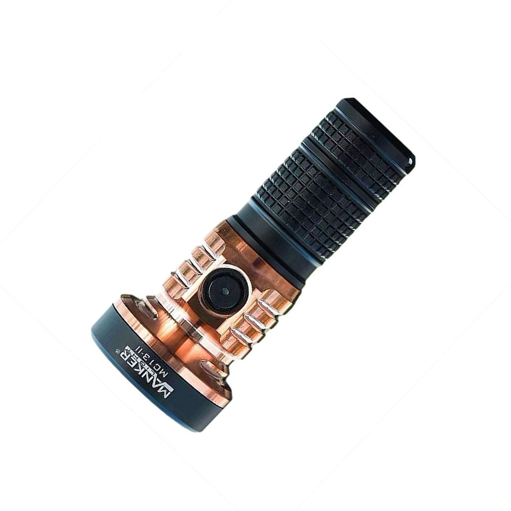 Manker MC13 II Copper & Aluminum Rechargeable Flashlight (Basic Set) (4500 Lumens)