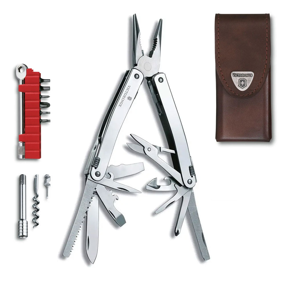 Victorinox SwissTool Spirit X Plus Ratchet Multitool Plier 3.0236.L