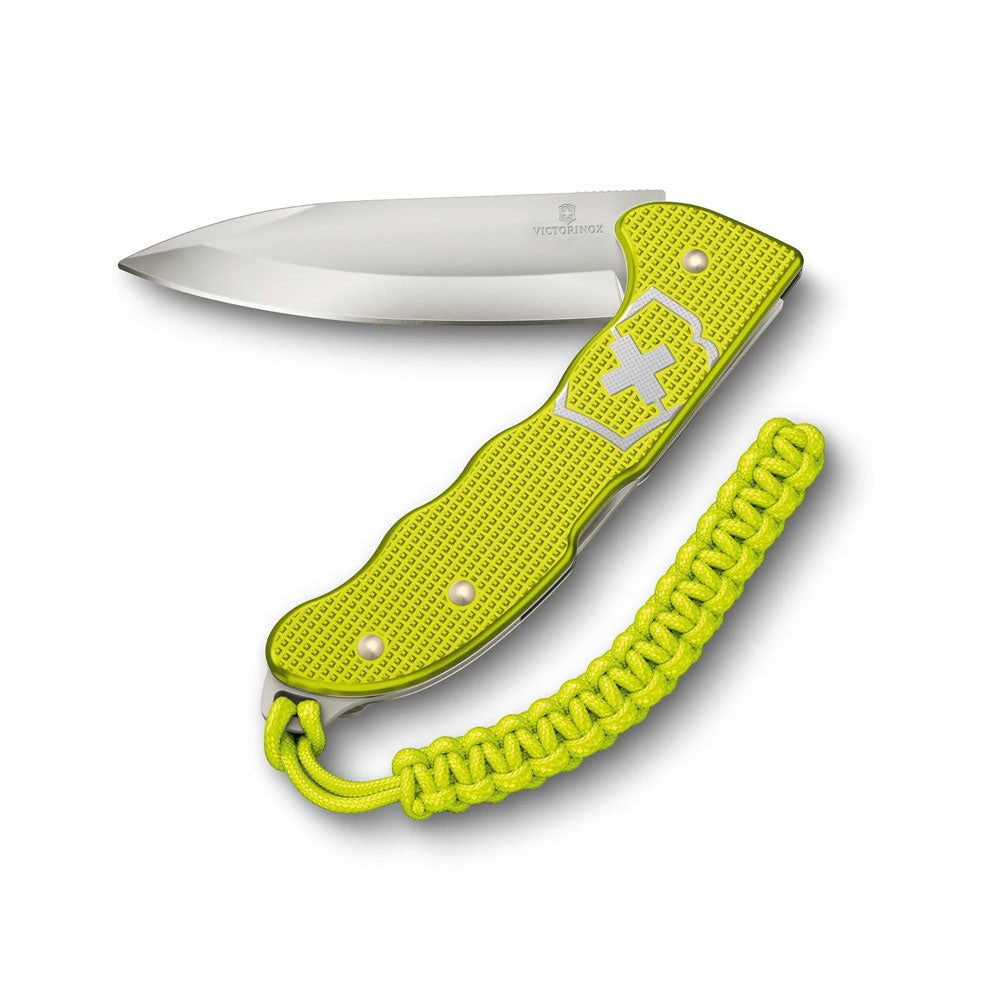 Victorinox Hunter Pro Alox Electric Yellow Back Lock Folding Knife 0.9415.L23 (Limited Edition 2023)