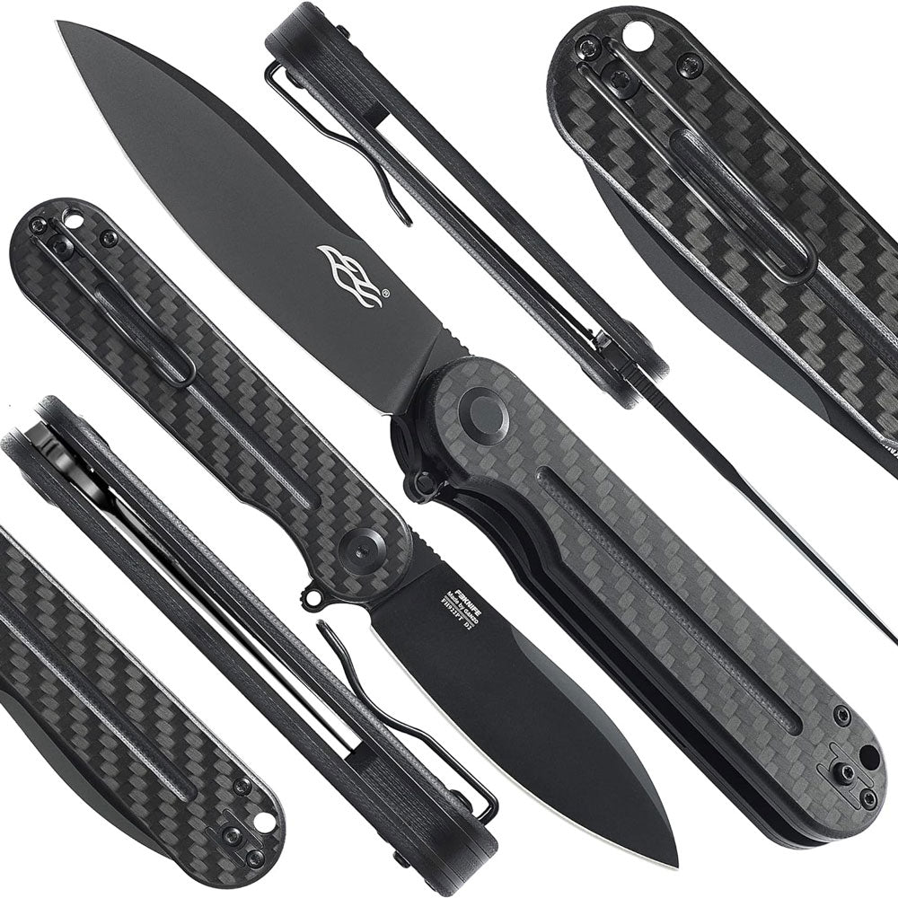 Ganzo FH922PT-CF Firebird Folding Blade (Carbon Fiber Handle)