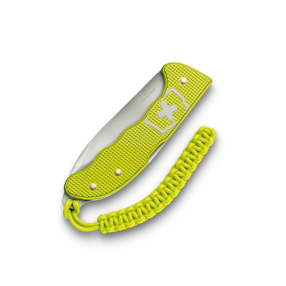 Victorinox Hunter Pro Alox Electric Yellow Back Lock Folding Knife 0.9415.L23 (Limited Edition 2023)