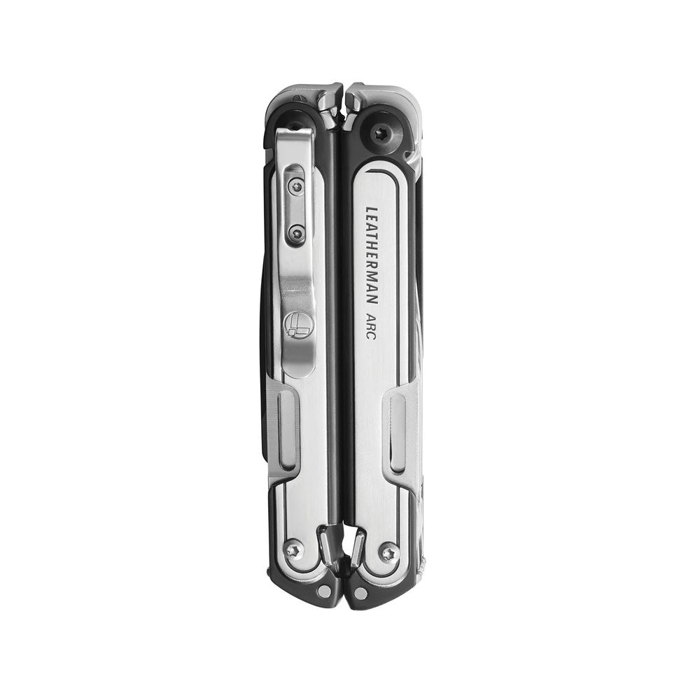 Leatherman ARC Multitool (Silver/Black Steel Handle)