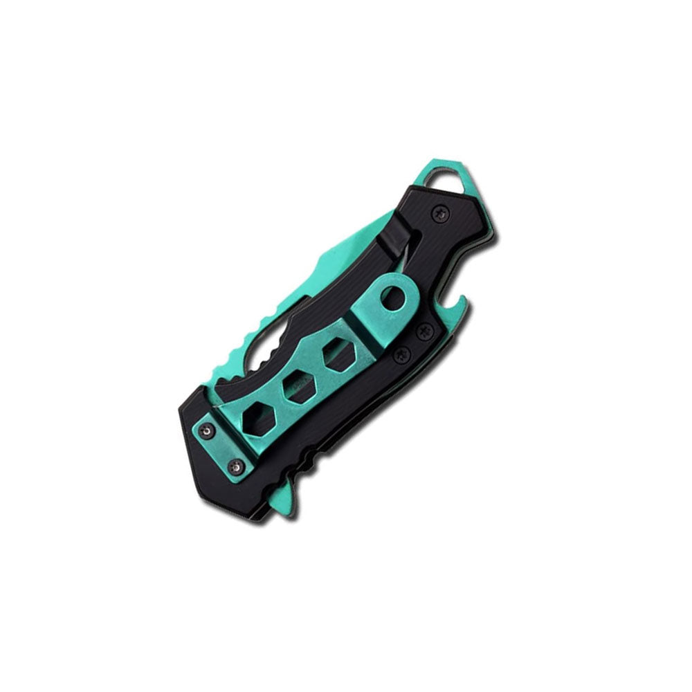 MTech MTA882 Framelock Assisted Folding Blade (Green)