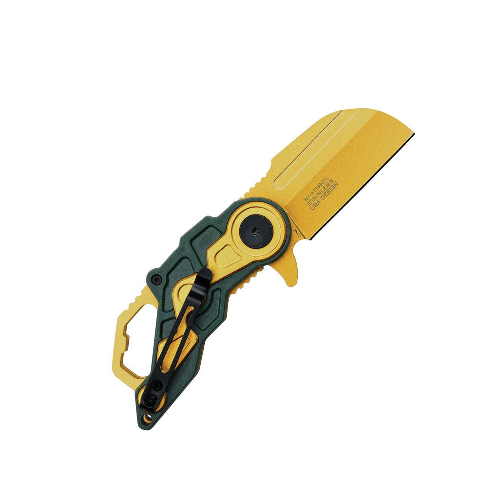 MTech MTA1199 Linerlock Assisted Folding Blade (Gold)