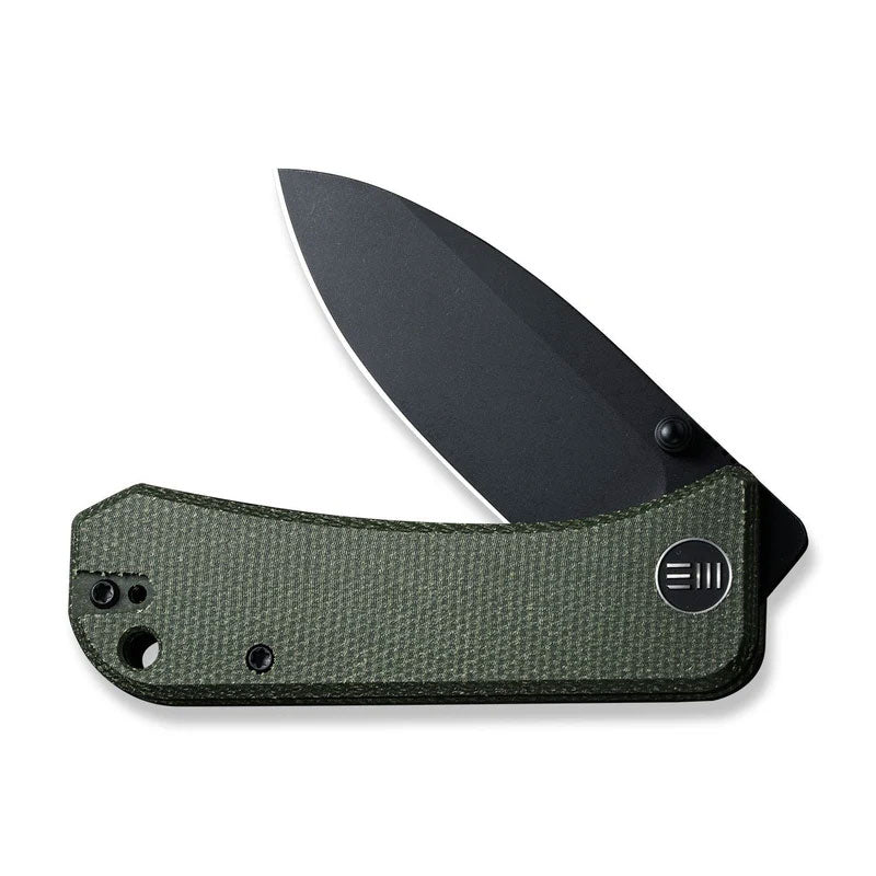 WE KNIFE 2004J Banter (Green Micarta Handle)