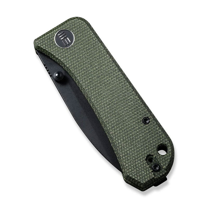 WE KNIFE 2004J Banter (Green Micarta Handle)