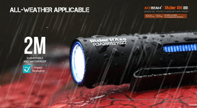 Acebeam Rider RX 2.0 AL Fidget EDC Flashlight (1000 Lumens) (Black)