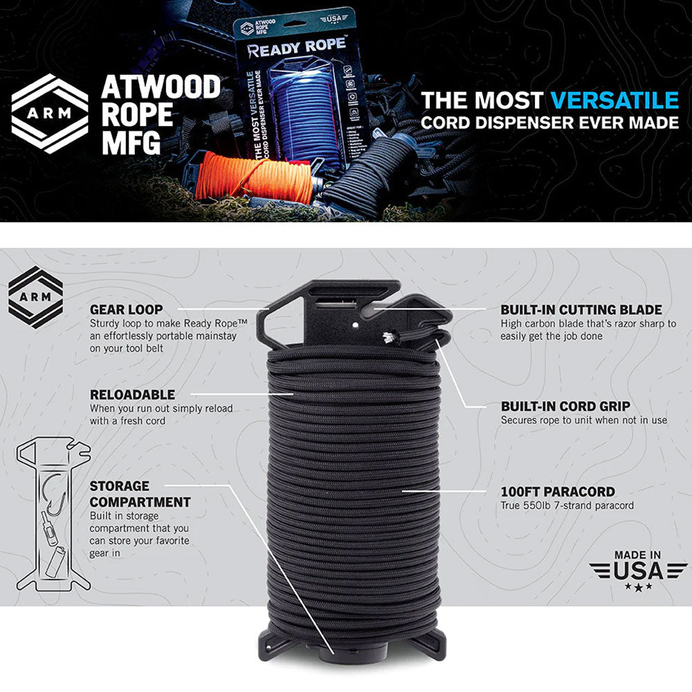 Atwood Ready Rope (Black)