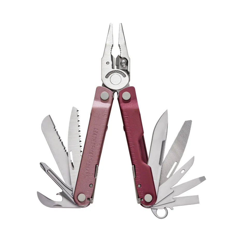 Leatherman Rebar Multitool (Heathered Cranberry Cerakote Handle)