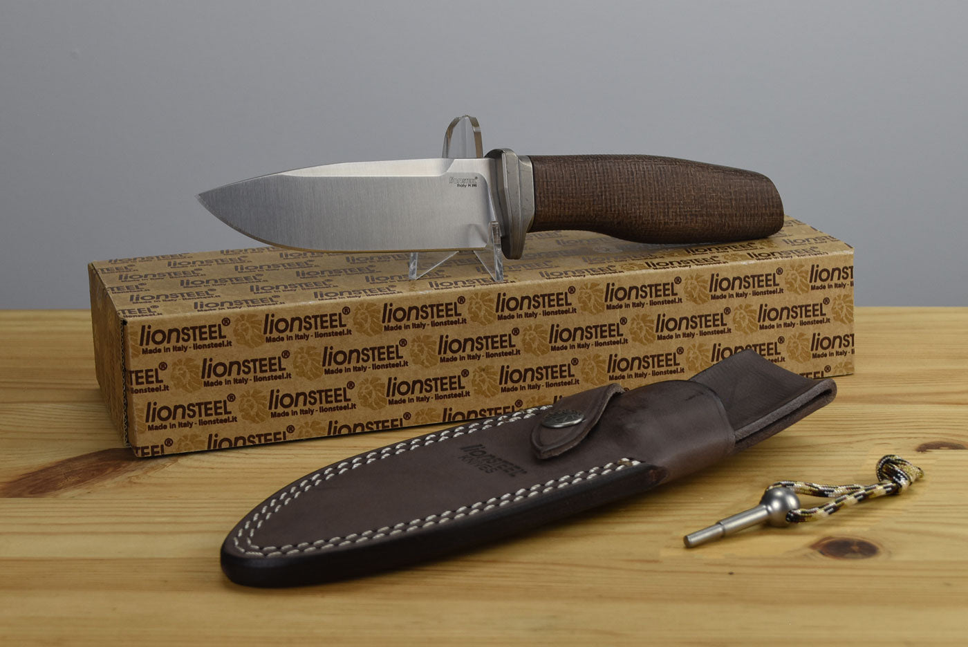 LionSteel Acha (Natural Burlap Handle)