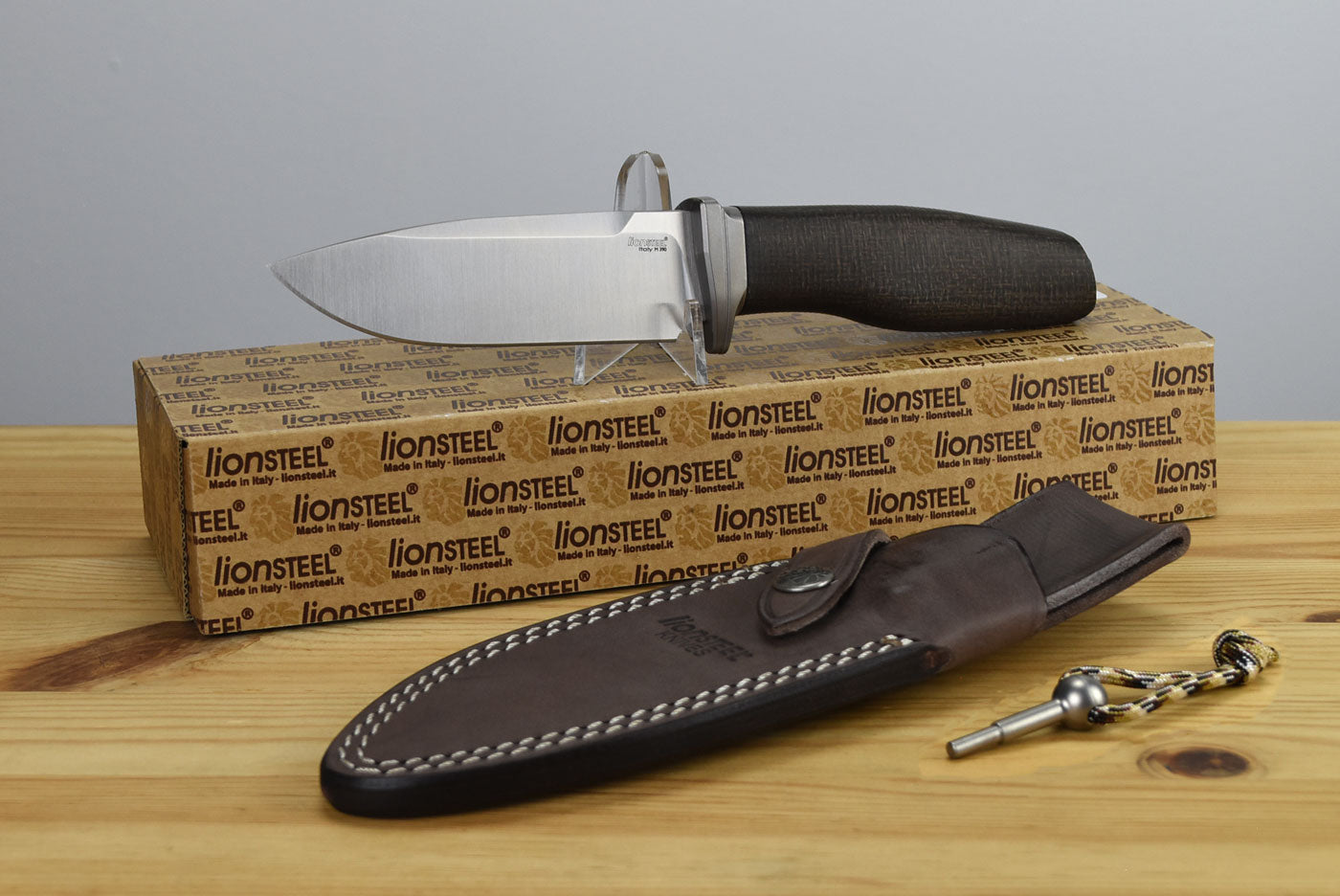 LionSteel Acha (Green Burlap Handle)