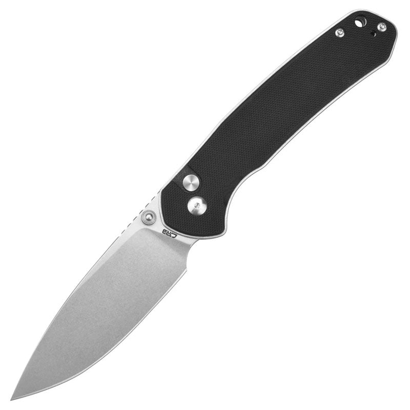 CJRB Pyrite Large (Black G10) Folding Knife