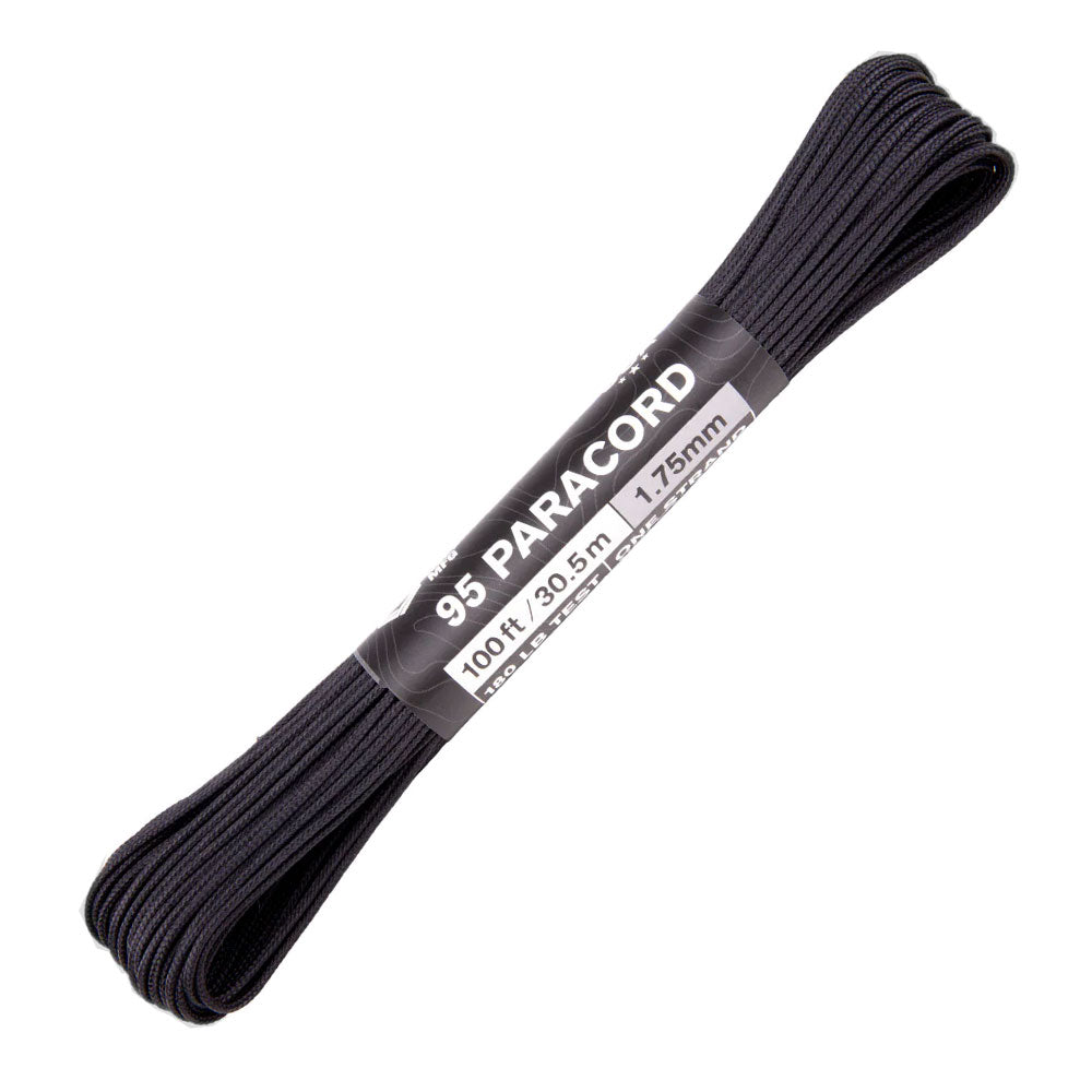 Atwood 95 Paracord 100ft (Black)