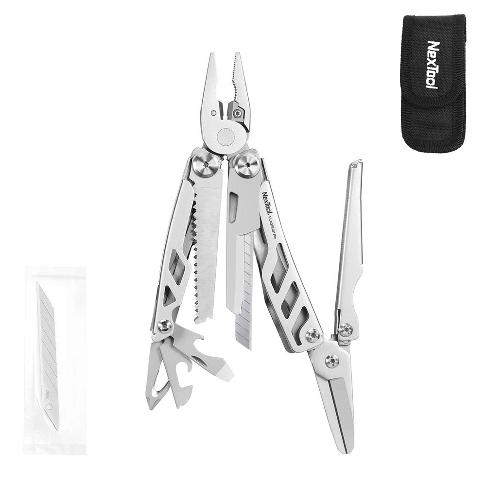 NexTool NE20232 16-In-1 Flagship Pro Multitool (Replaceable Blade)