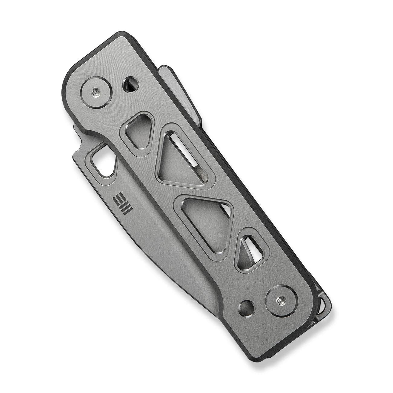 WE KNIFE WE24001-2 Tyro (Gray Machined Titanium Handle)