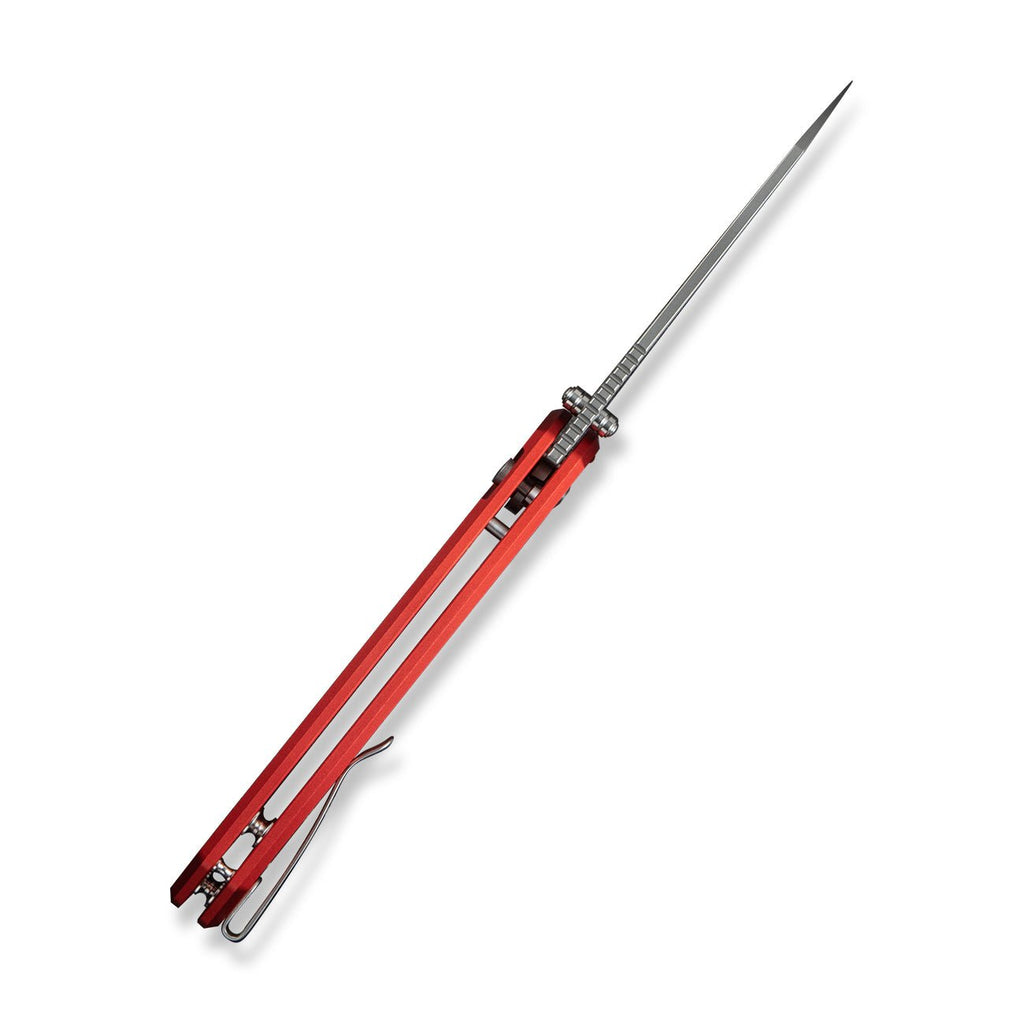 Civivi C24067-2 Pragma Prime Folding Knife (Red Milled Aluminum Handle)